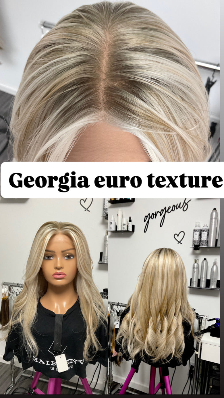 Georgia euro texture wig
