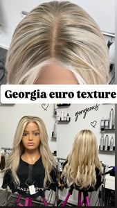 Georgia euro texture wig
