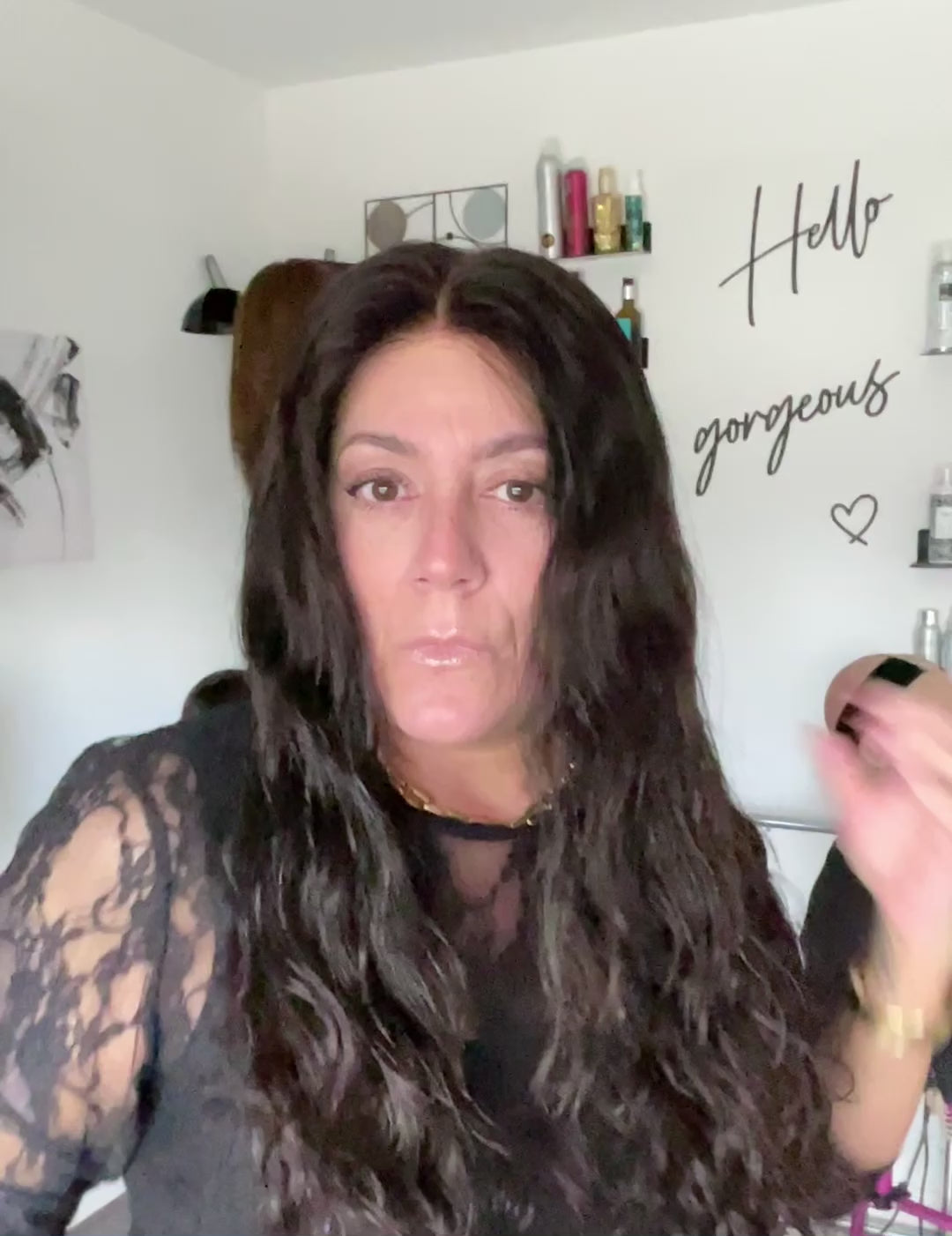 Rachel Natural curl budget wig