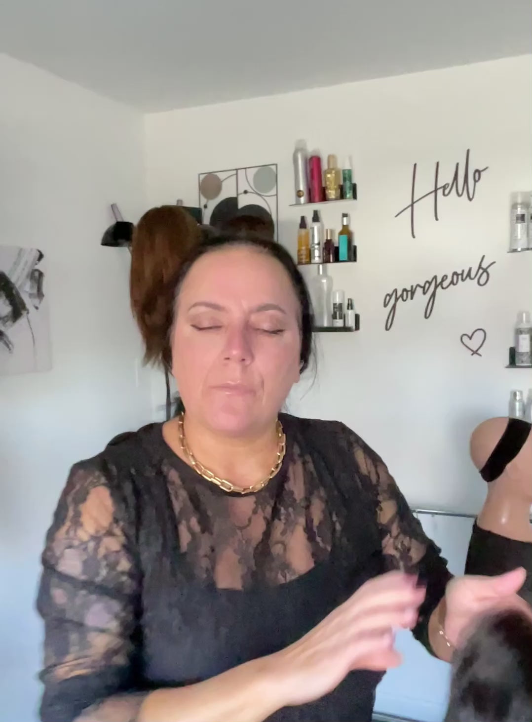 Rachel Natural curl budget wig