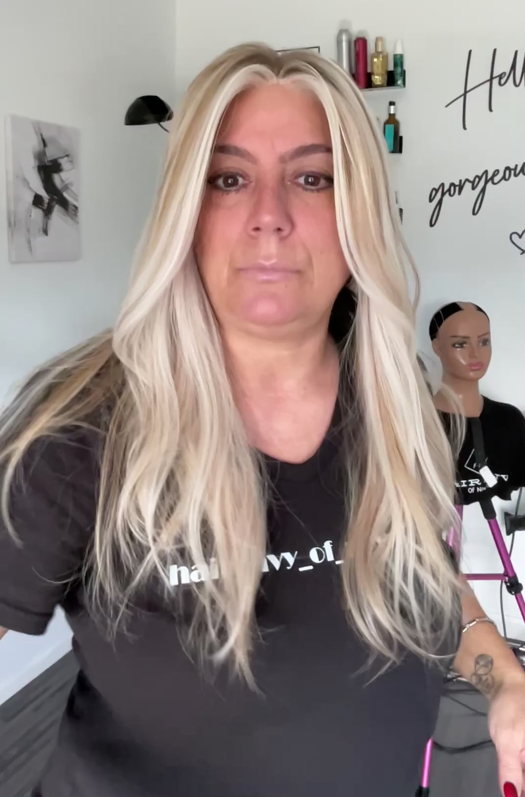 Georgia euro texture wig
