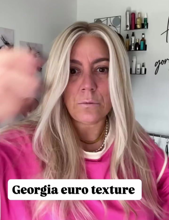 Pre order for Georgia euro texture wig