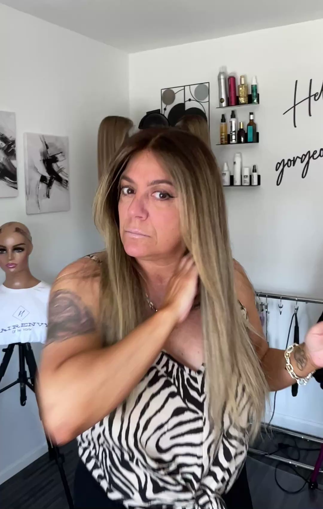 Selena budget wig